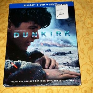 50% OFF...📽 DUNKIRK 📽 Blu-Ray 💙 DVD 📀 DIGITAL 📽 NEW